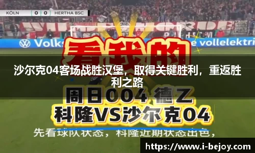 沙尔克04客场战胜汉堡，取得关键胜利，重返胜利之路